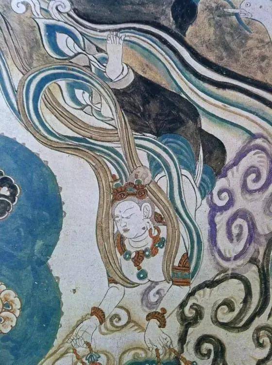 敦煌壁画里的大千万象_飞天