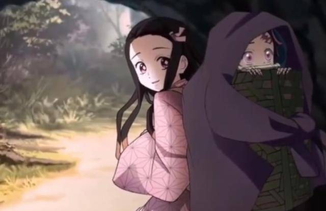 鬼灭之刃,炭治郎祢豆子身份互换,妹妹母爱爆棚,炭治郎萌化