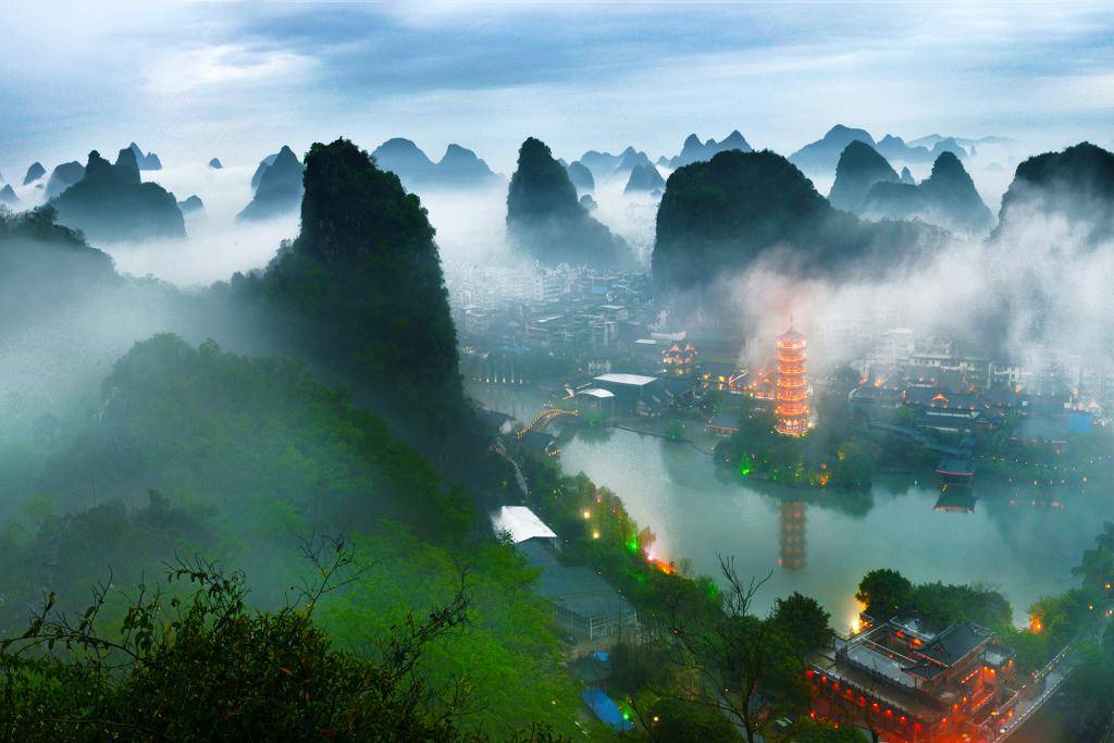 中国式喀斯特,桂林十大最美景点,想去看桂林山水甲天下的有福了