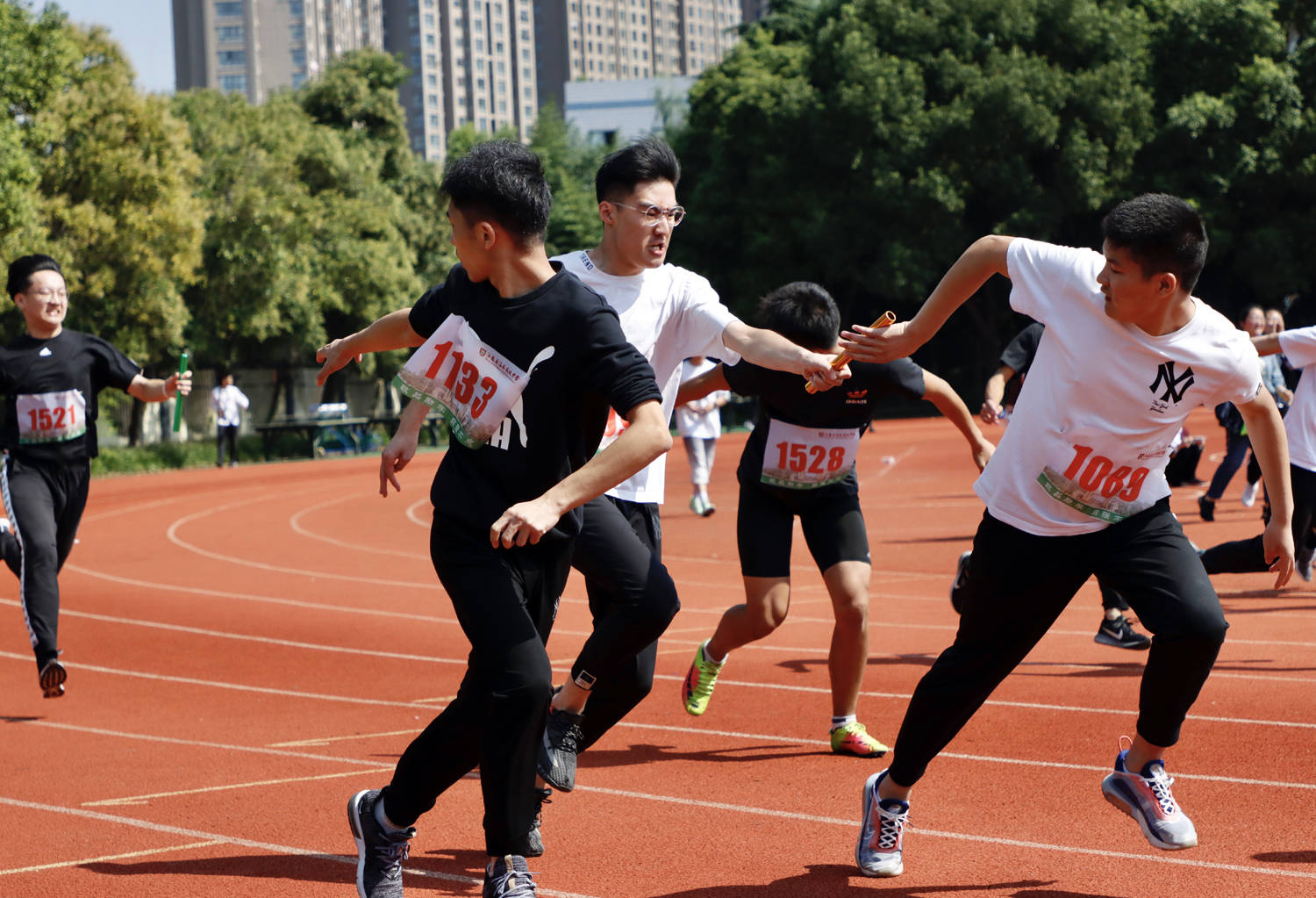 江苏省海安高级中学举行第五十九届秋季田径运动会