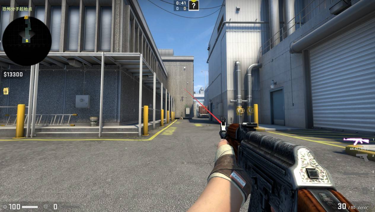 原创csgo皮肤彩蛋第12期ak有多野这彩蛋说出了v社的想法