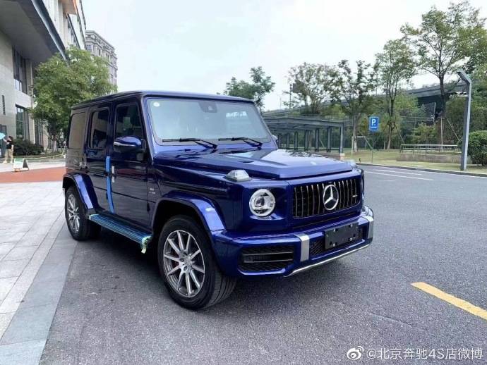 若隐于眼前 若现于心间 奔驰g级g350 g63amg 北京奔驰4s店实拍提车