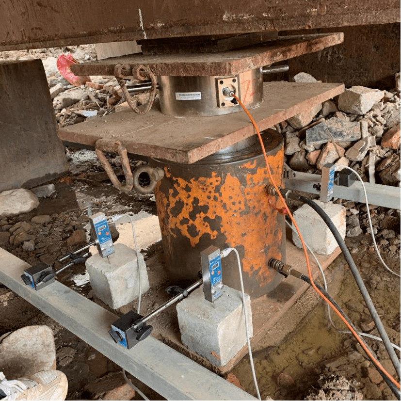 在海南做桩基承载力静载试验