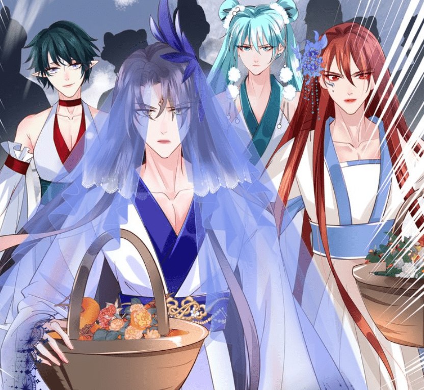 原创魔尊要抱抱四大凶兽女装来袭穷奇变初音双马尾略显反差萌