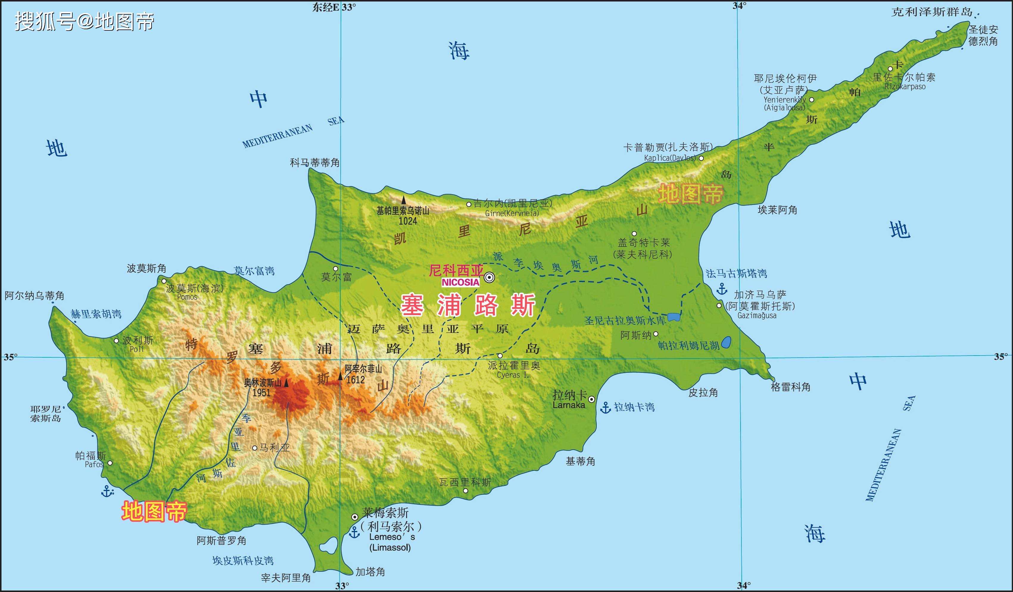 原创地中海东岸七个亚洲国家,为何纷争不断?