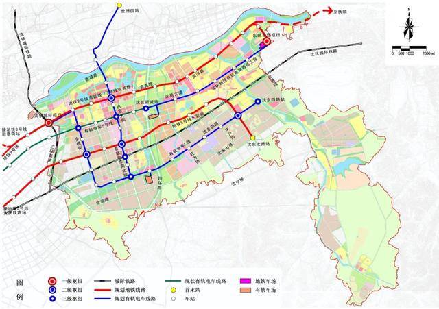 除了已通車的有軌電車5號線和正在建設中的東延線,未來瀋陽地鐵3號線