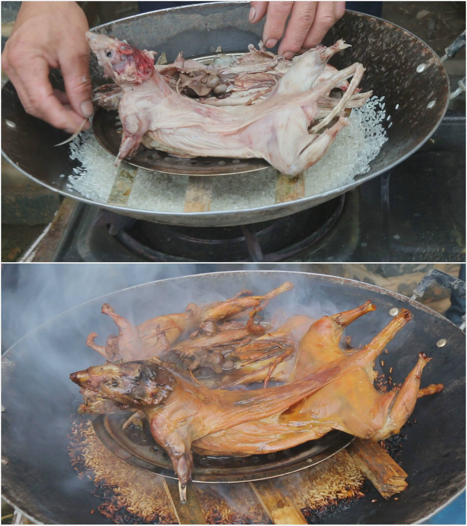 宁化老鼠干制作以及烹饪全过程,没吃过的请止步,你胆大你先吃!