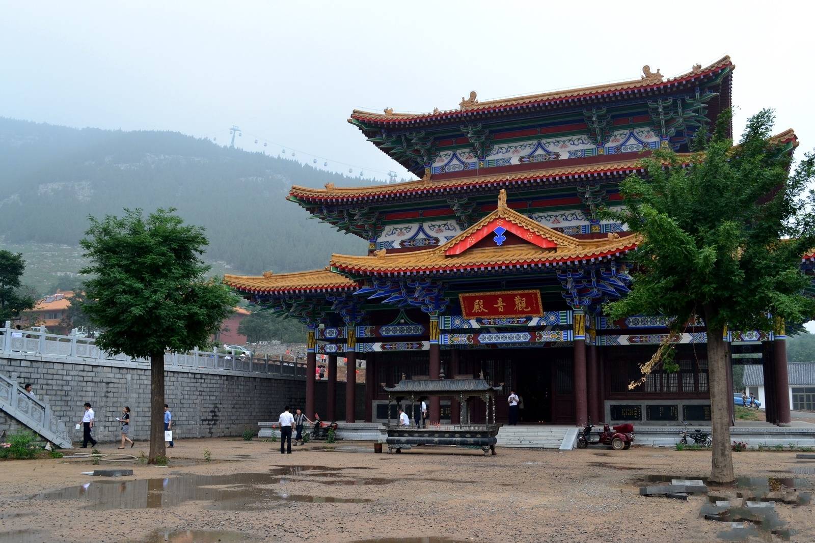 山東很受歡迎的寺廟,曾是皇家甲等寺院,存世8百多年,不要門票