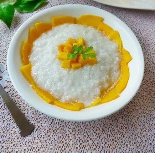 精选美食:椰汁芒果粥,糙米燕麦南瓜粥,银耳小米粥,红烧排骨