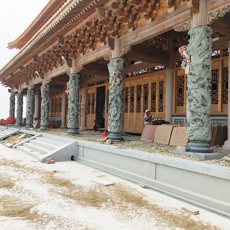 蟠龙石柱图片大全