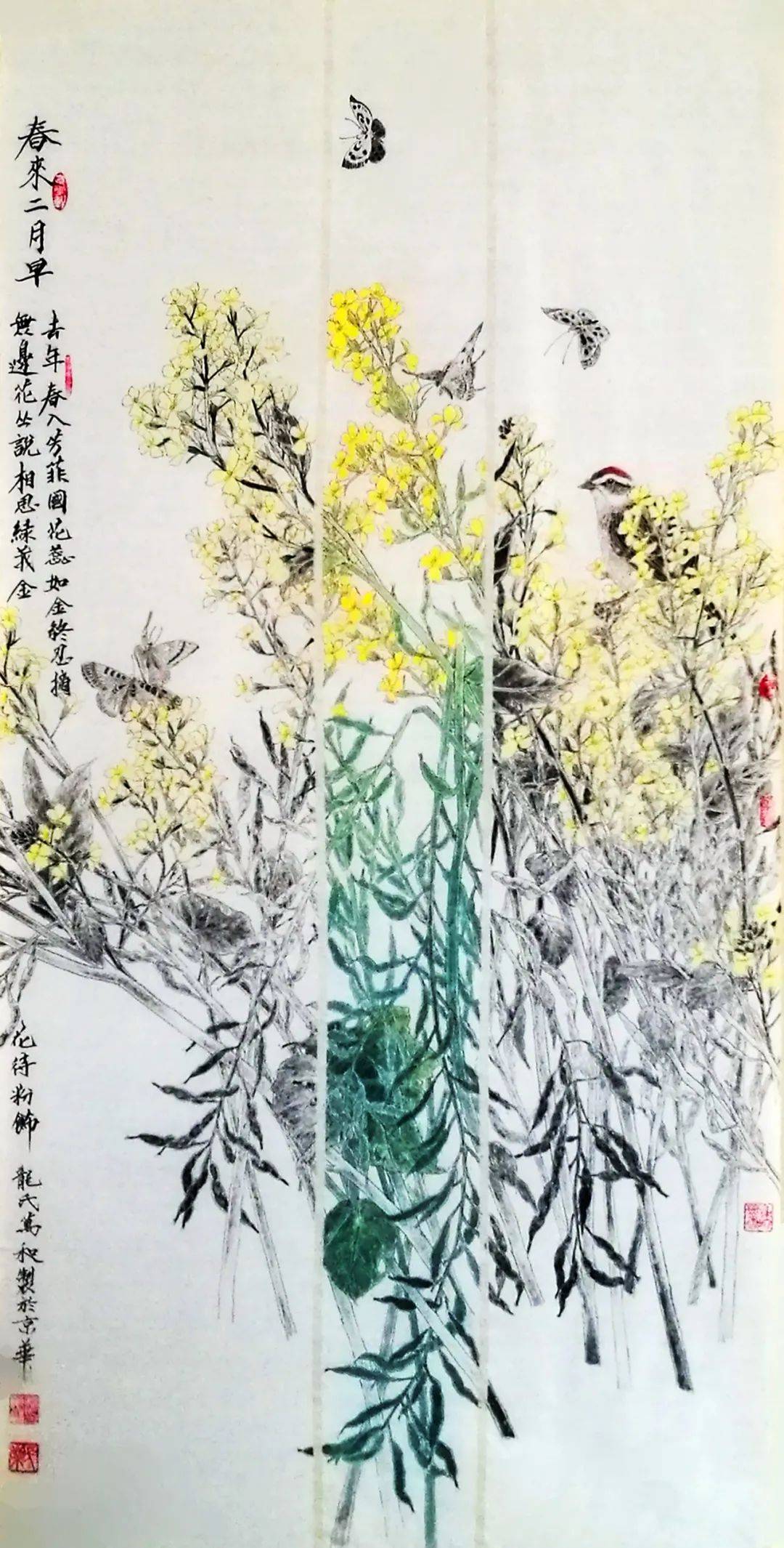 【画廊推荐】画家龙万和:油菜花开,陌上苒苒漾黄绸