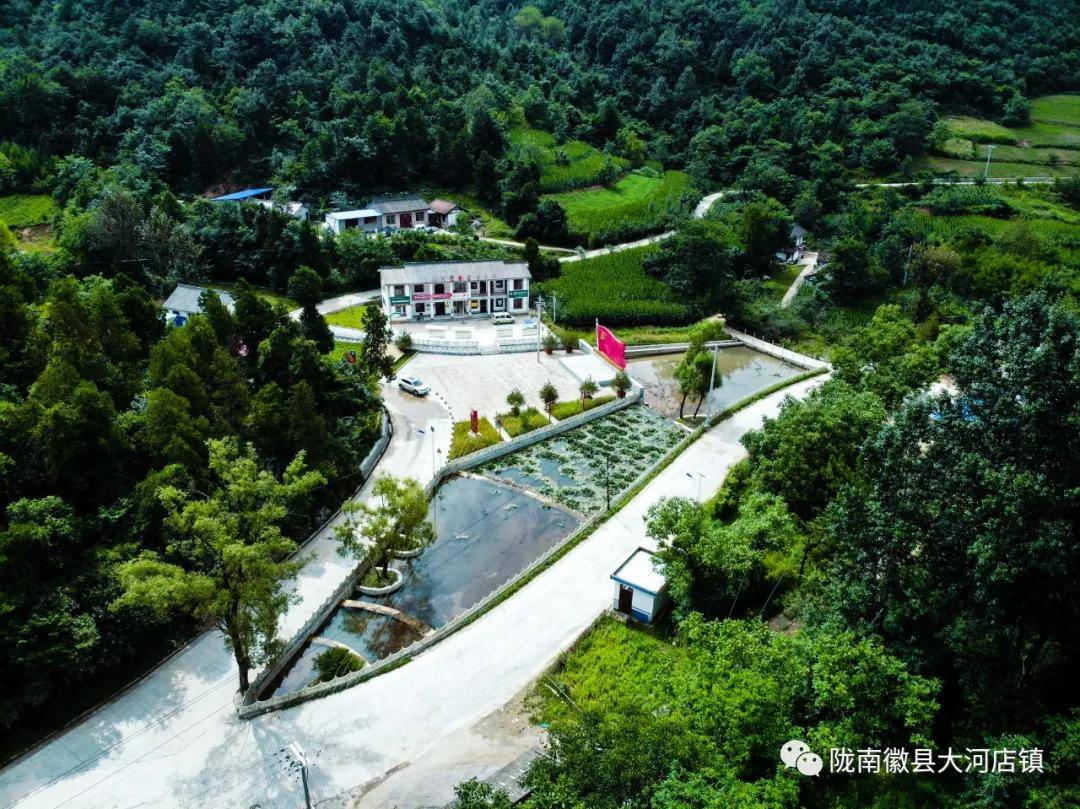 快来围观航拍中的徽县大河美爆了