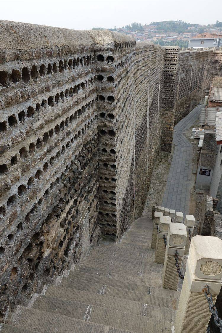 走进太行山,游览钢铁筑起的砥洎城_城墙