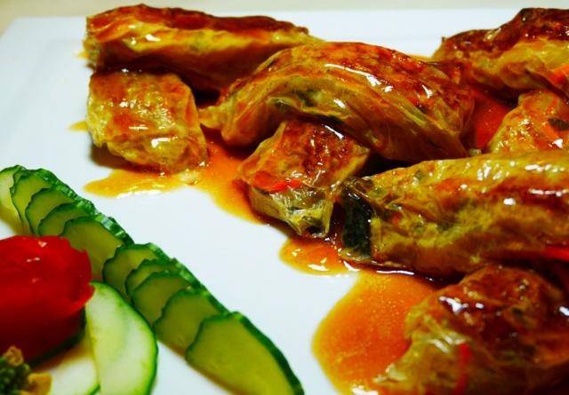 大湾网美食:肇庆特色菜推荐—鼎湖上素,色调优雅层次分明,美味可口