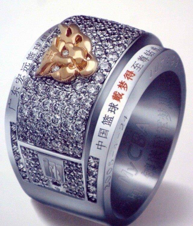 盘点cba历年总冠军戒指:最好看的最便宜,姚明定制版最尊贵!