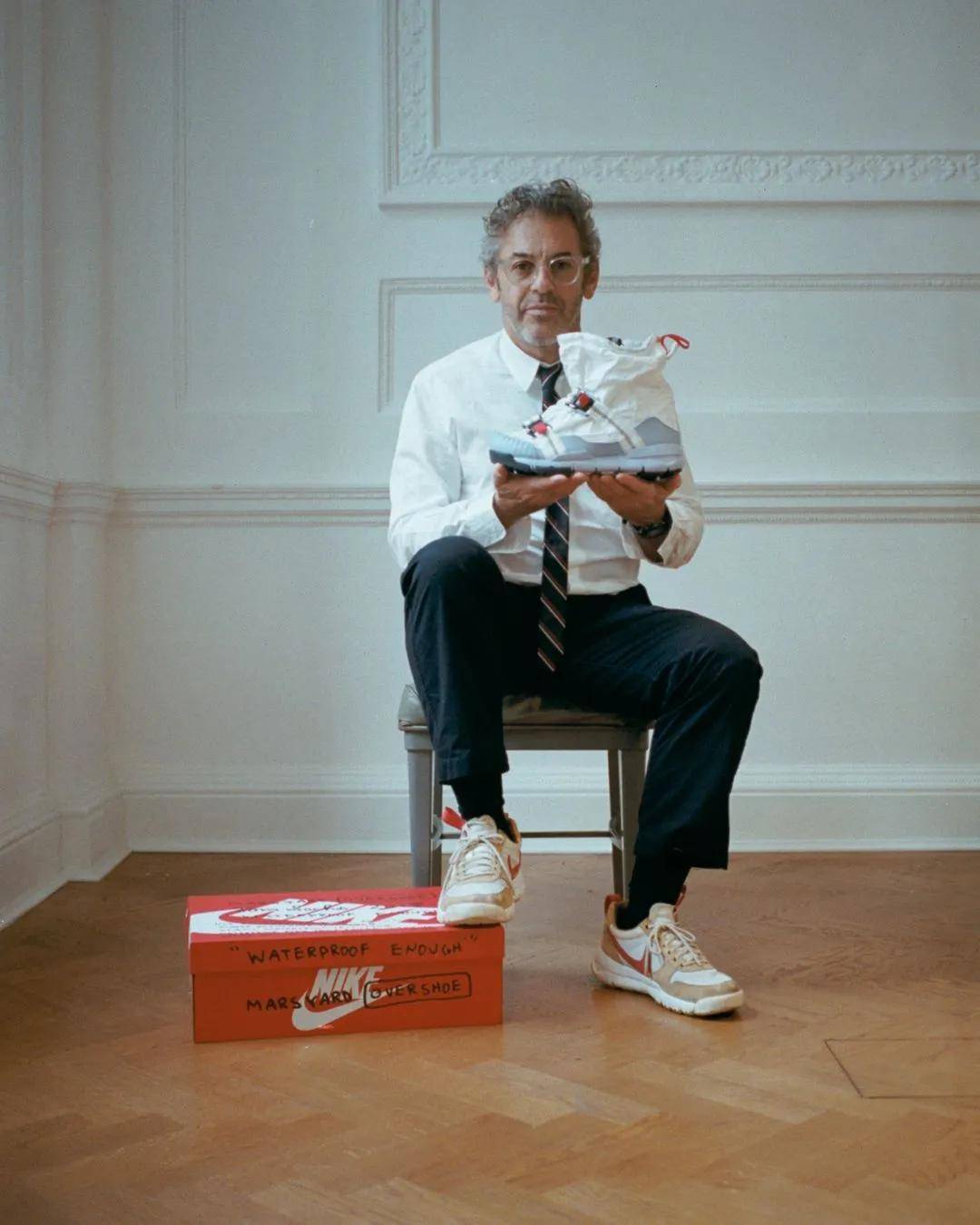 tom sachs 上脚泄露耐克 mars yard "火星鞋 2.5"!