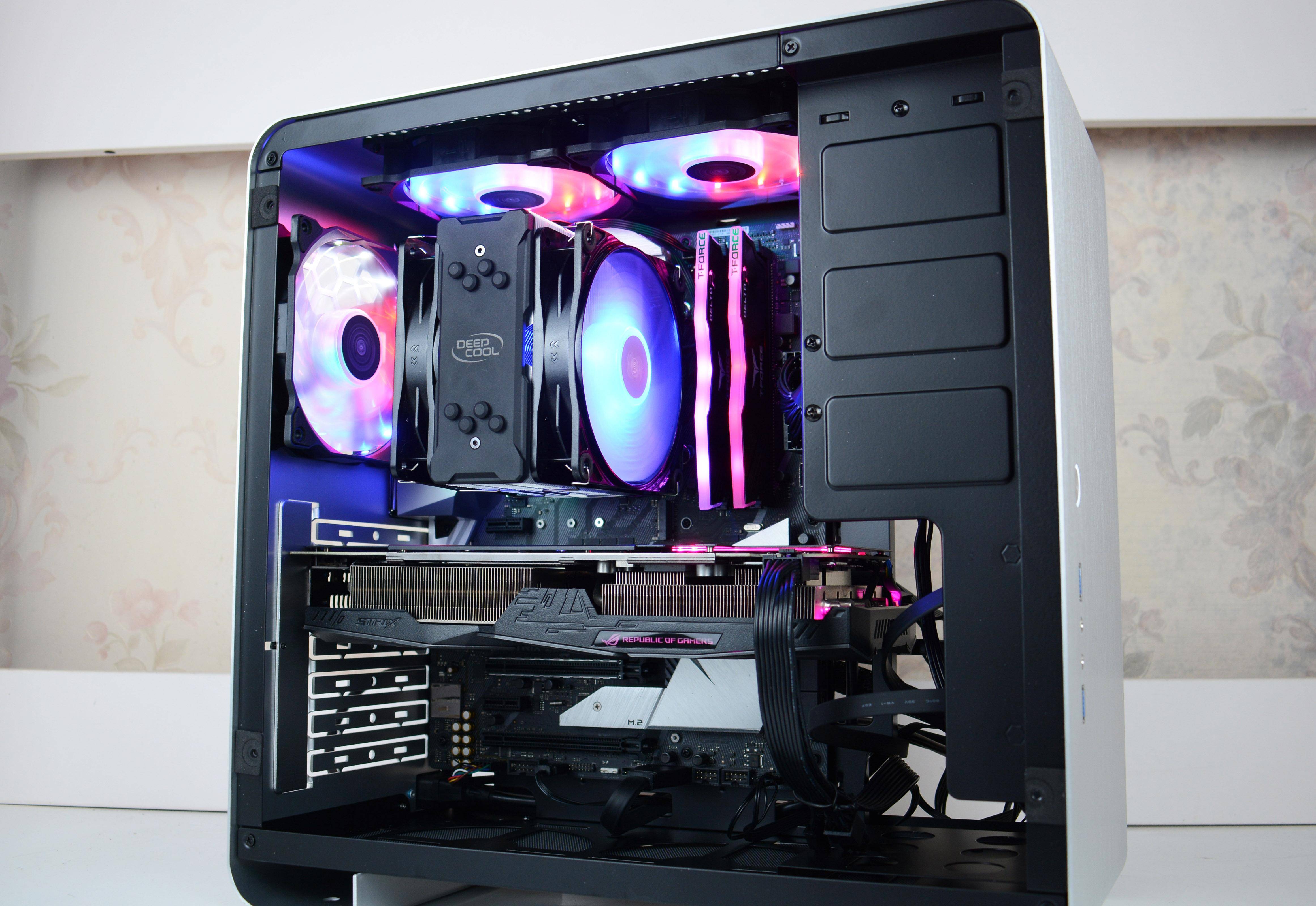 解毒,铝镁合金机箱有点靓,乔思伯u4 plus机箱 装机体验