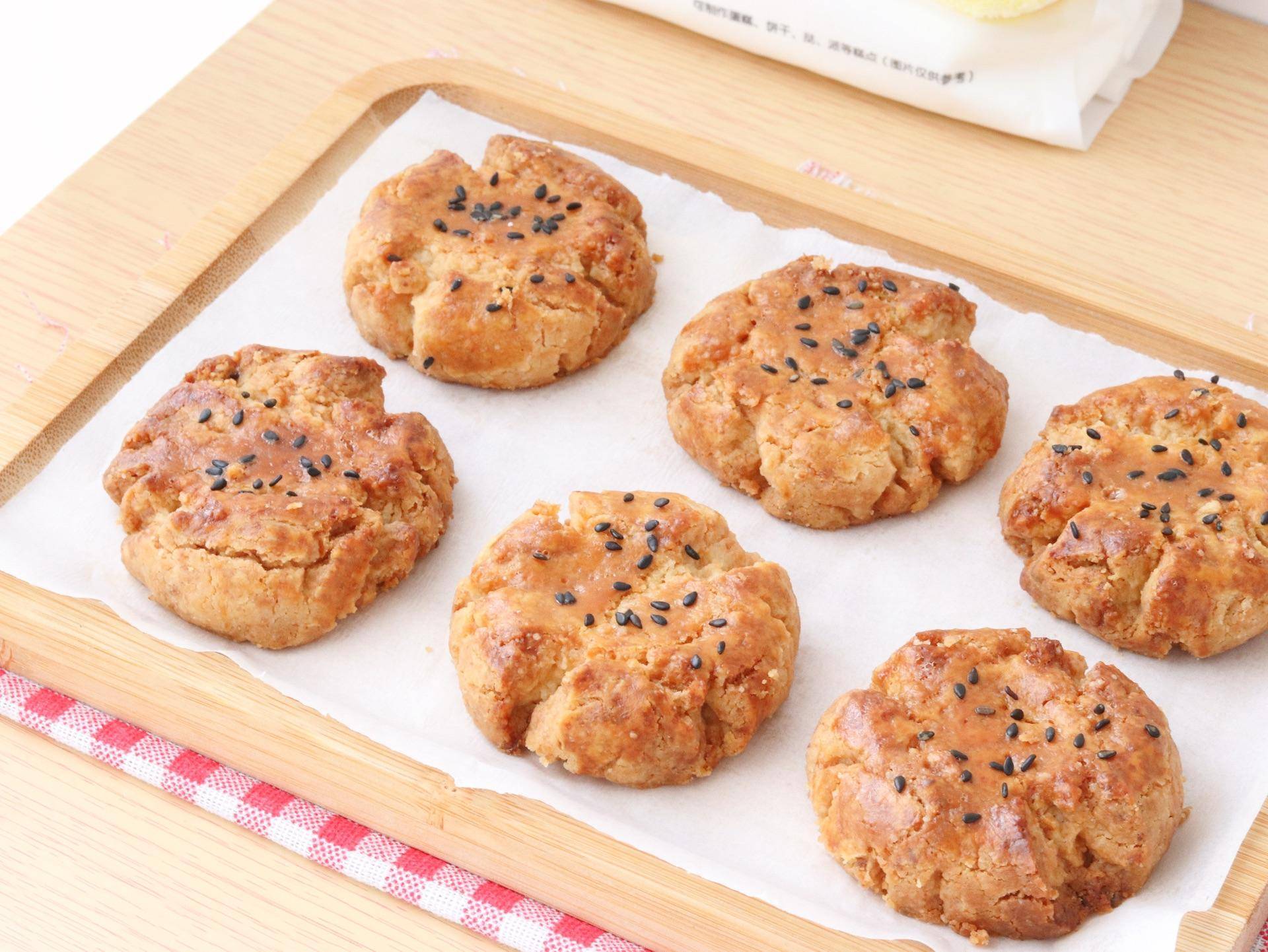 唇齿间的童年记忆老式桃酥干香酥脆父母爱情的全家欢