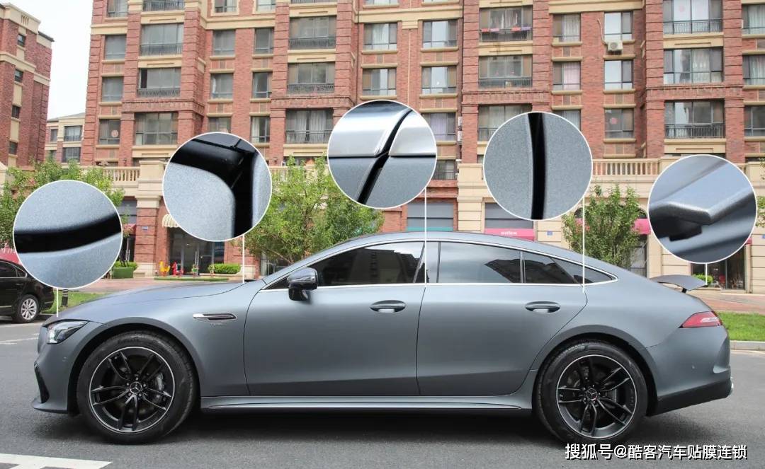 圣罗隐形车衣adh100汽车透明保护膜来了和酷思迪品牌师出同门