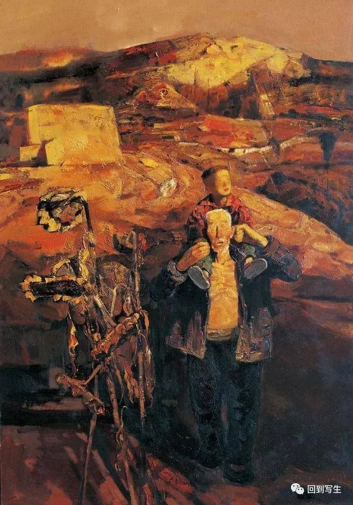 【回到写生】白羽平——早期油画人物作品