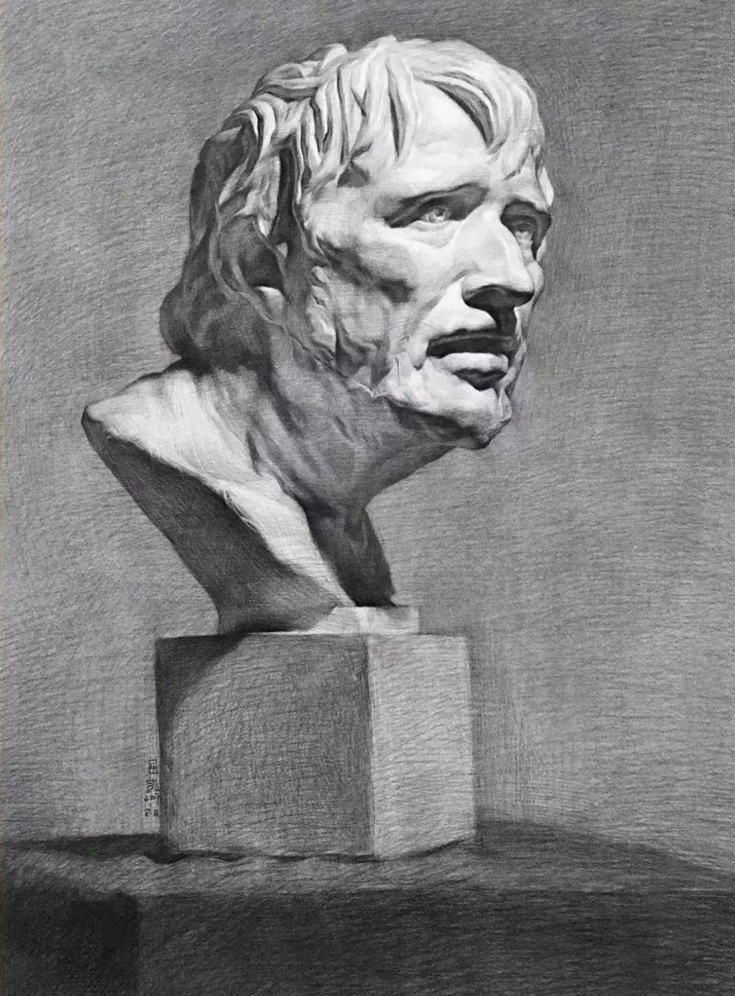 美术联考三大基础科目#评卷标准详解_素描