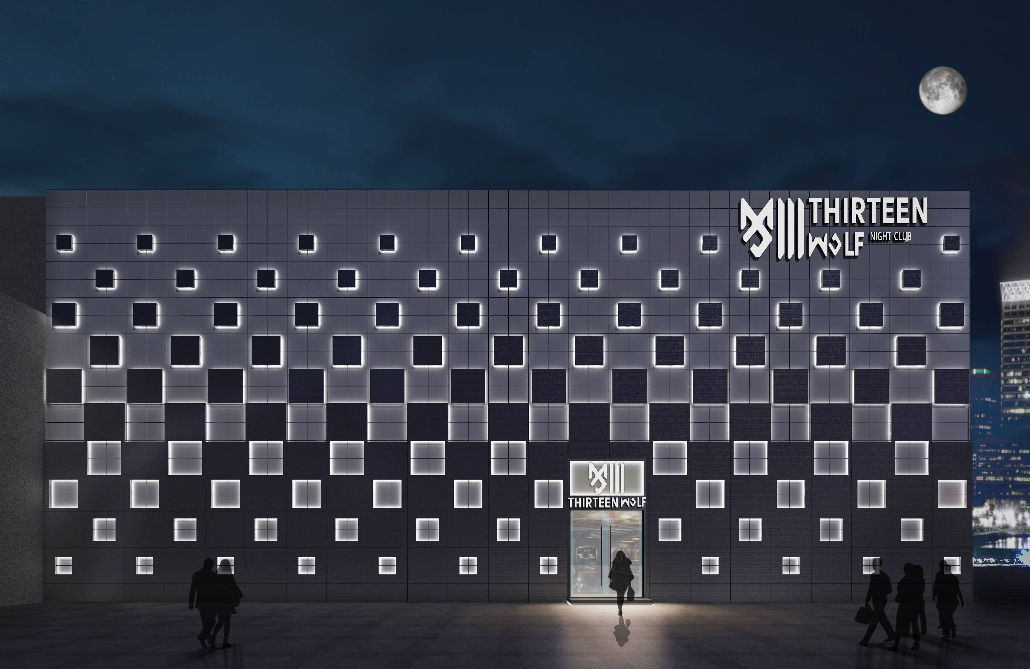 特色创意酒吧设计装修案例 1200平酒吧装修效果图