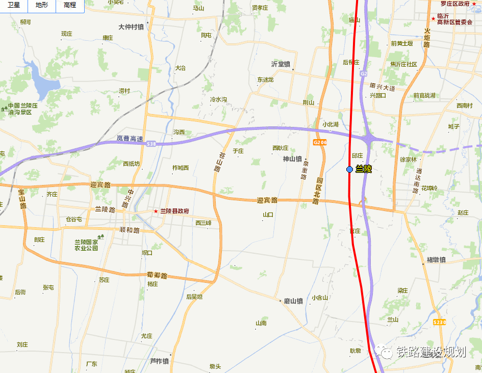 沂水莒县共用一站京沪二通道潍坊至新沂线路走向和设站方案初定