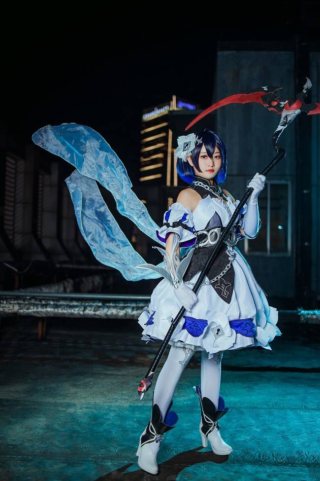 cos崩坏学园3希儿芙乐艾彼岸双生cos正片