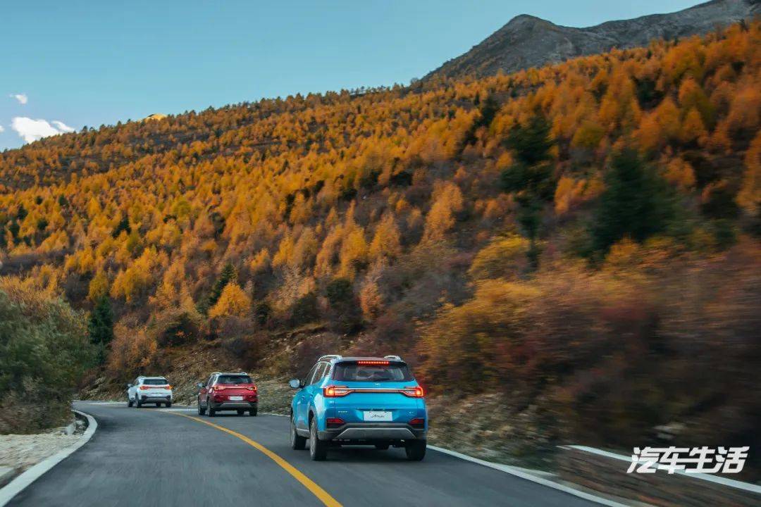 原创到四姑娘山的路封了,我们驱车绕道康定|凯翼炫界红叶之旅