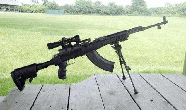 sks45狙击步枪图片