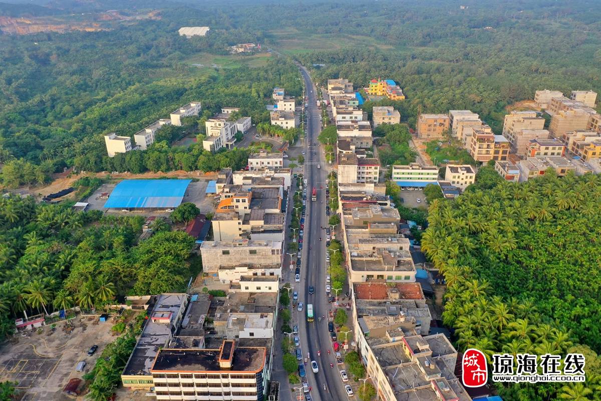 图说琼海航拍长坡