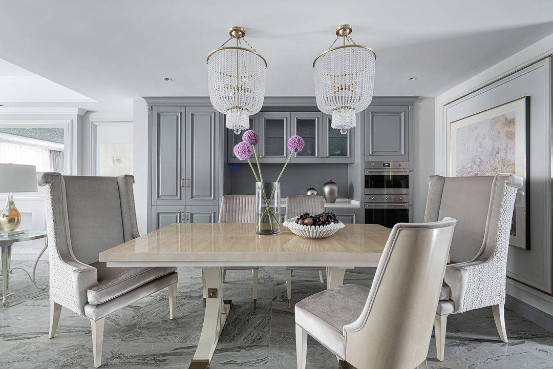 200㎡美式轻奢装修效果图 打造层次感与精致度