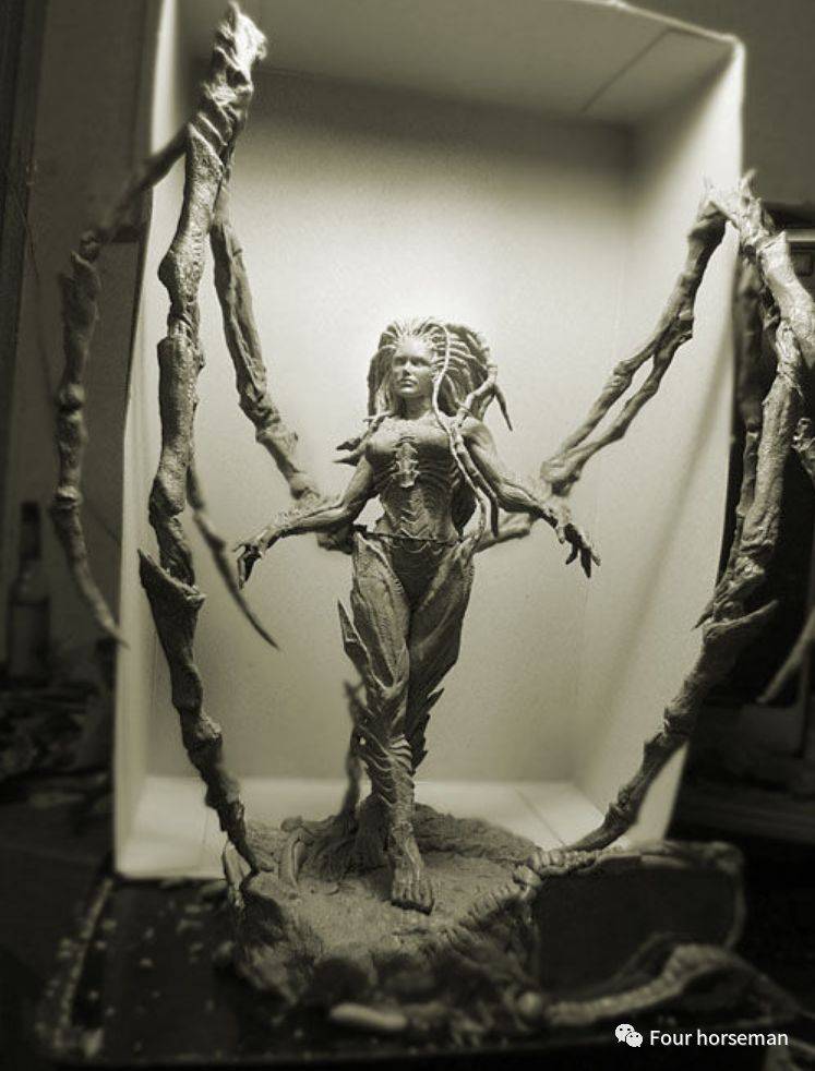 模玩图鉴*星际争霸*刀锋女王-莎拉·凯瑞甘