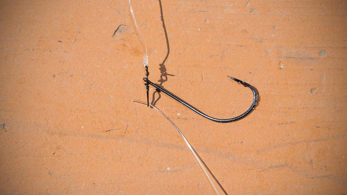 路亚钓之倒挂钓组-如何使用蠕虫搭建倒挂钓组