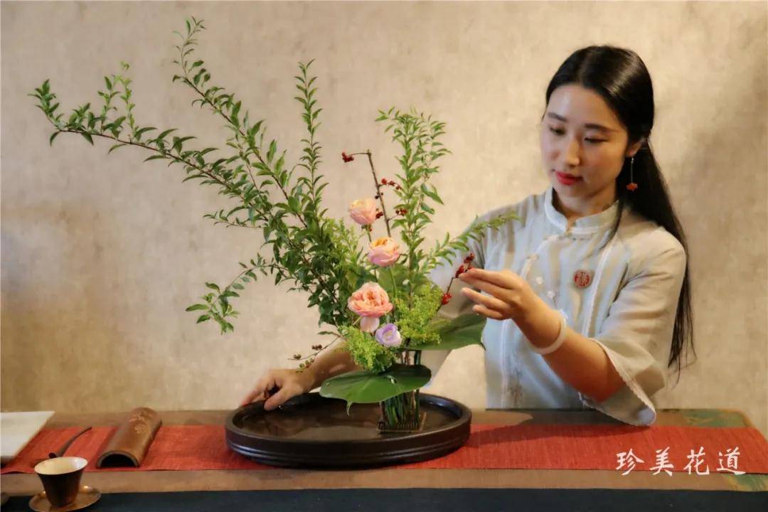 茶道插花,淡雅中的静心 | 珍美花道_手机搜狐网