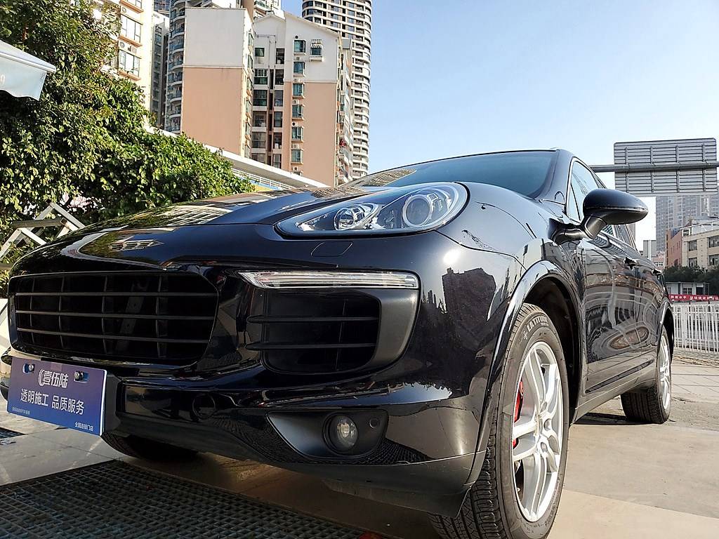 深圳保时捷卡宴全车龙膜隐形车衣