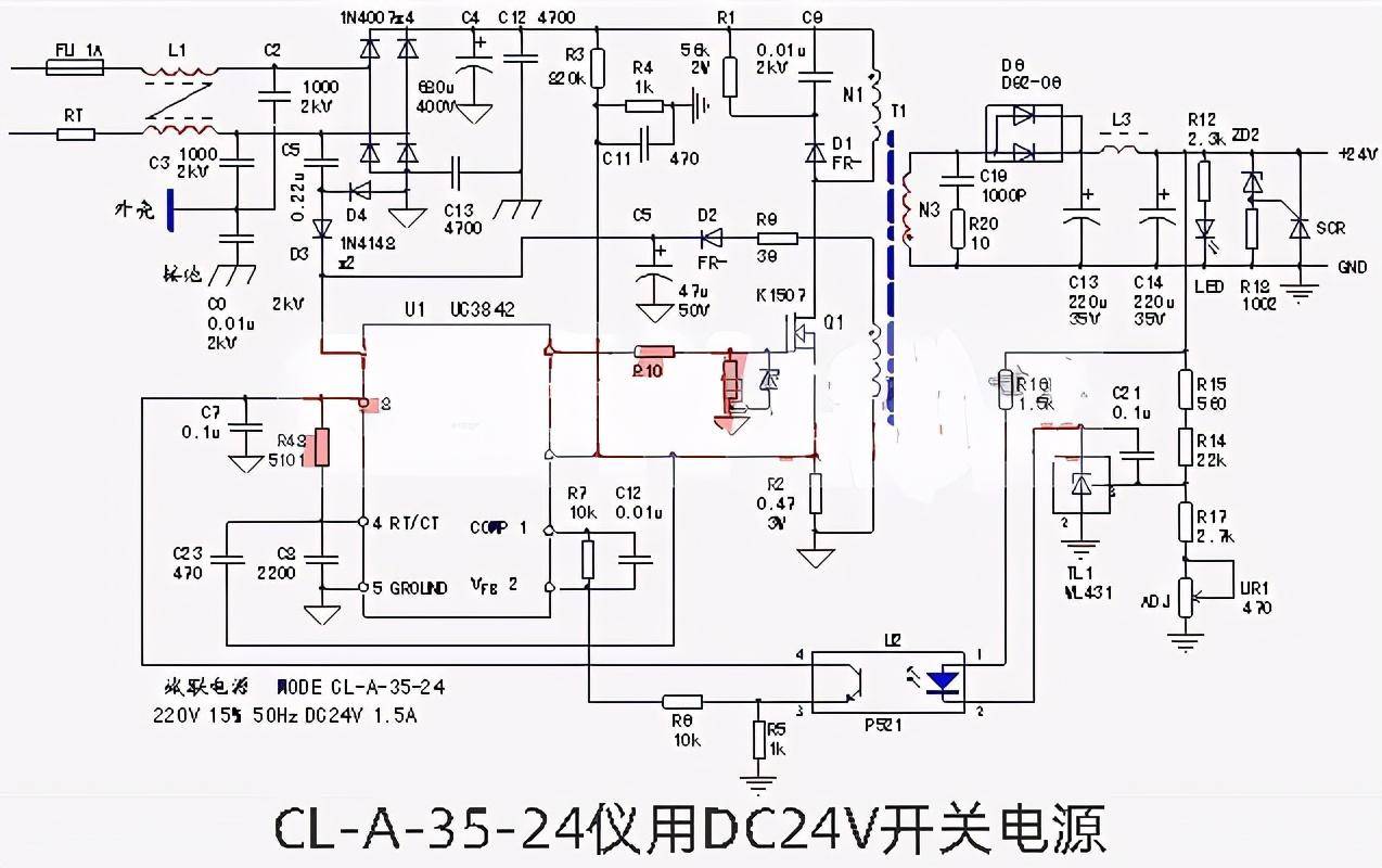 6款简单的电源线路图分享