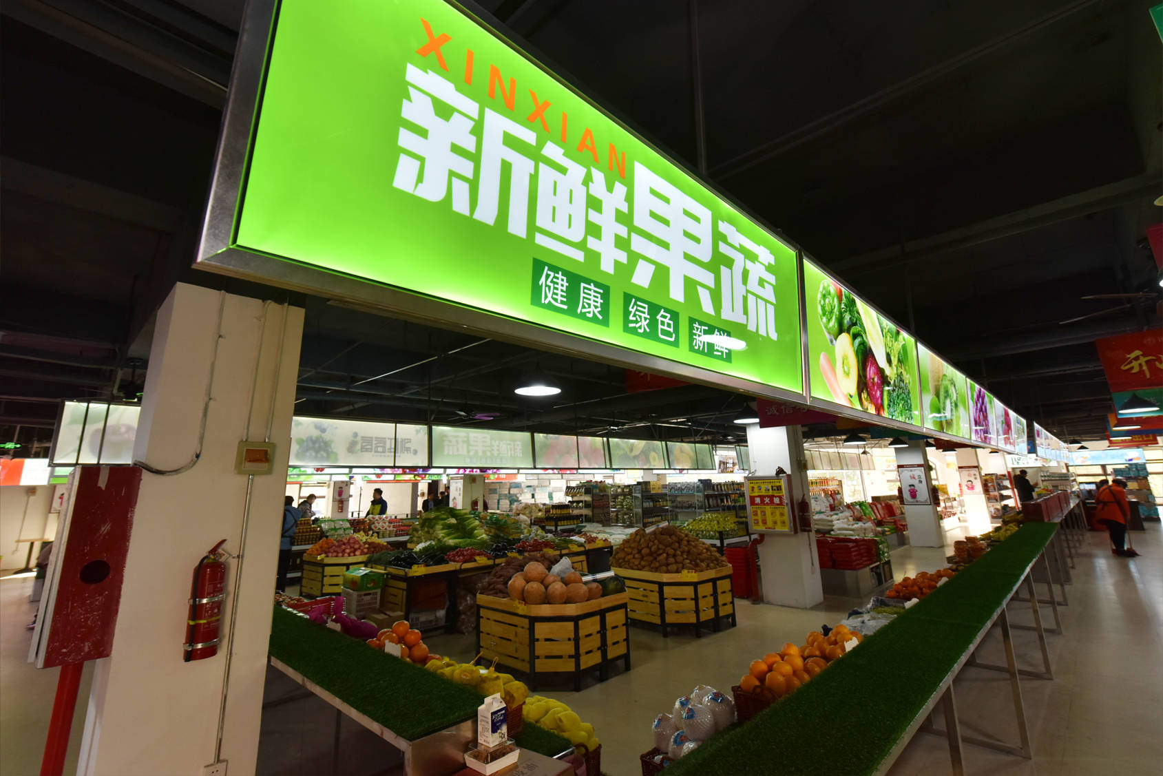 山西转型综改示范区国民综合大市场让人眼前一亮