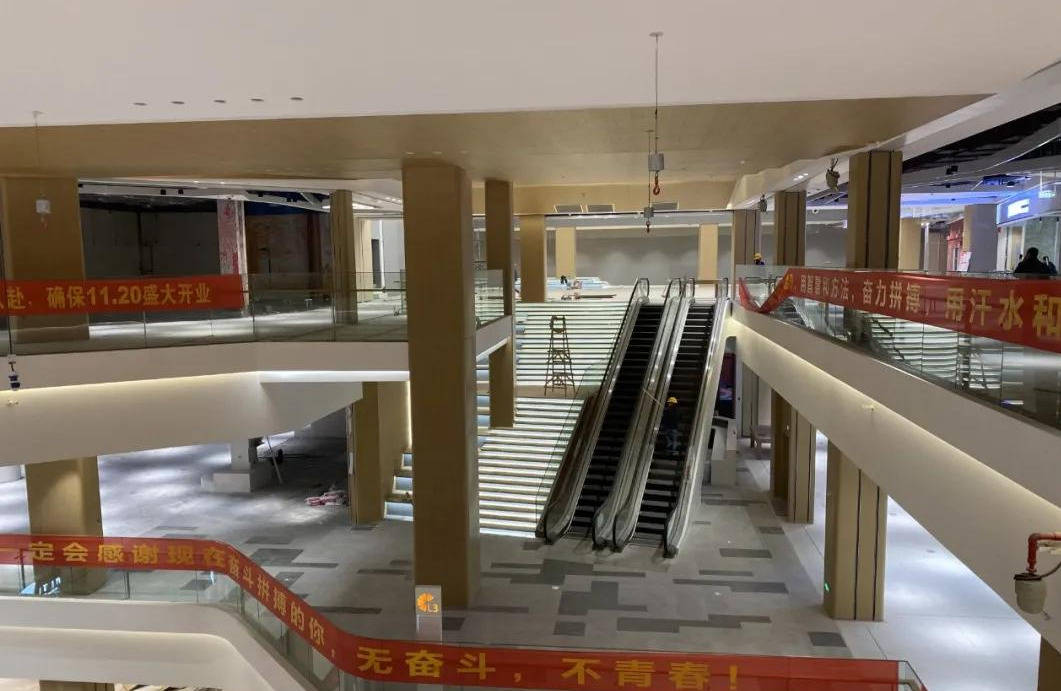 南昌青云印象汇项目改造基本完工预计今年11月份开业