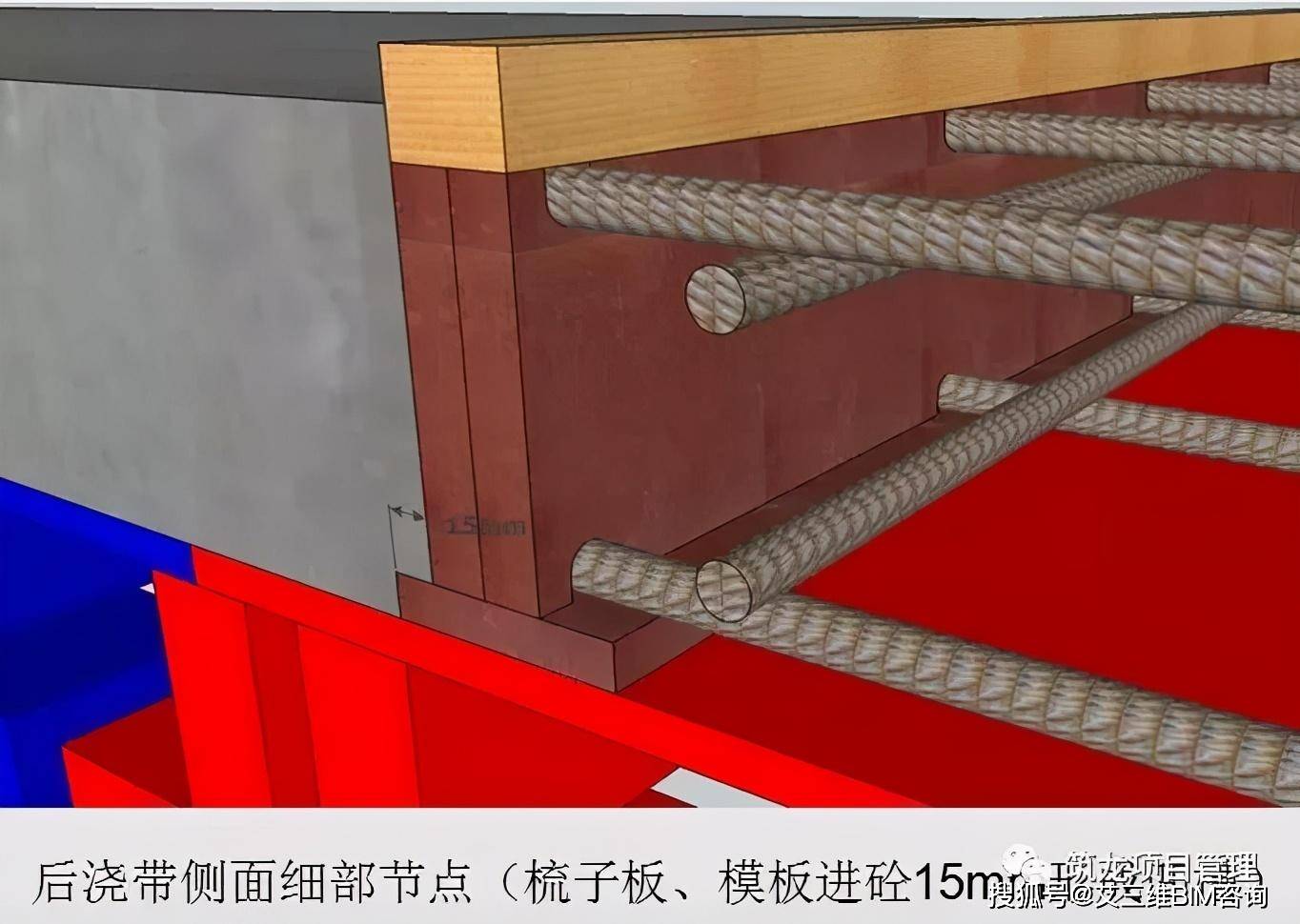 钢筋,模板,混凝土工程施工过程控制图文解说,三维效果图!