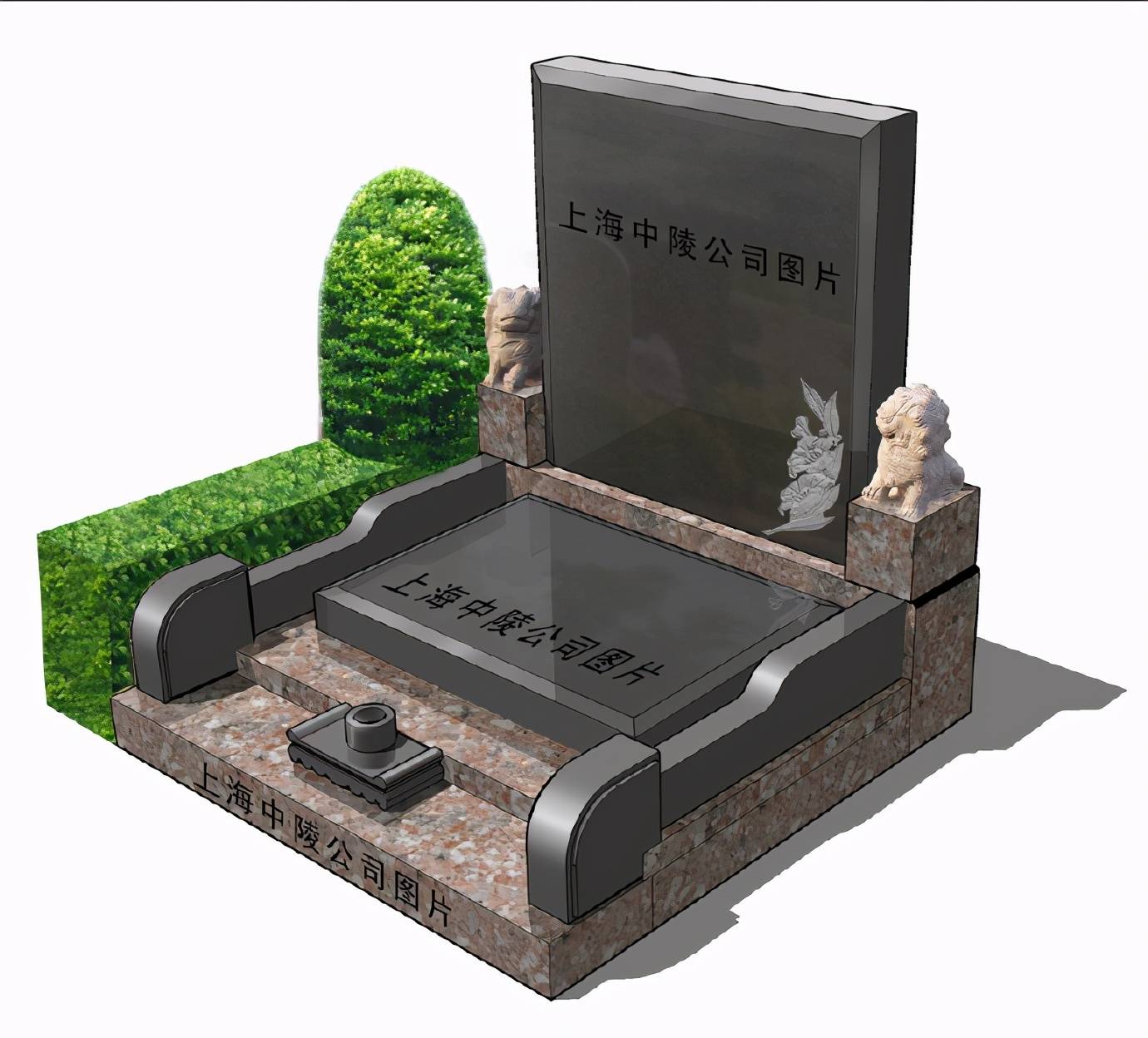 慕柏网:墓碑设计分享