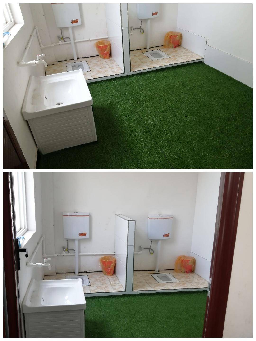 寺底铺村周银仓支书,夏志军主任,李新平主任,代书臣校长亲临幼儿园.