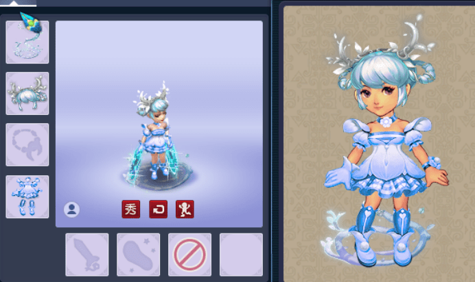 原创梦幻西游:穿上雪白色的林间精灵锦衣,犹如仙女落凡尘!