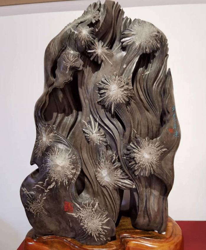 石頭上開出絕世花紋，驚艷世界！
