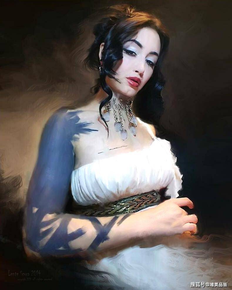 魔幻女性人体之梦意大利女艺术家伦特61斯库拉的数码影像艺术