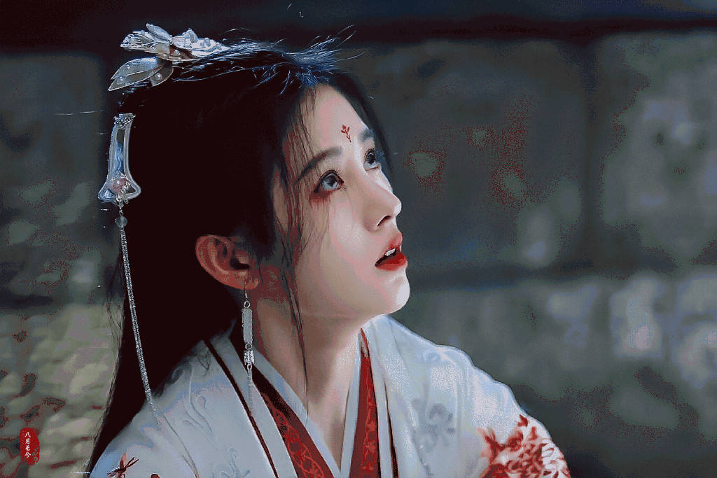 鞠婧祎壁纸:小鞠就是那璀璨的星星,照耀在我心头_傅容