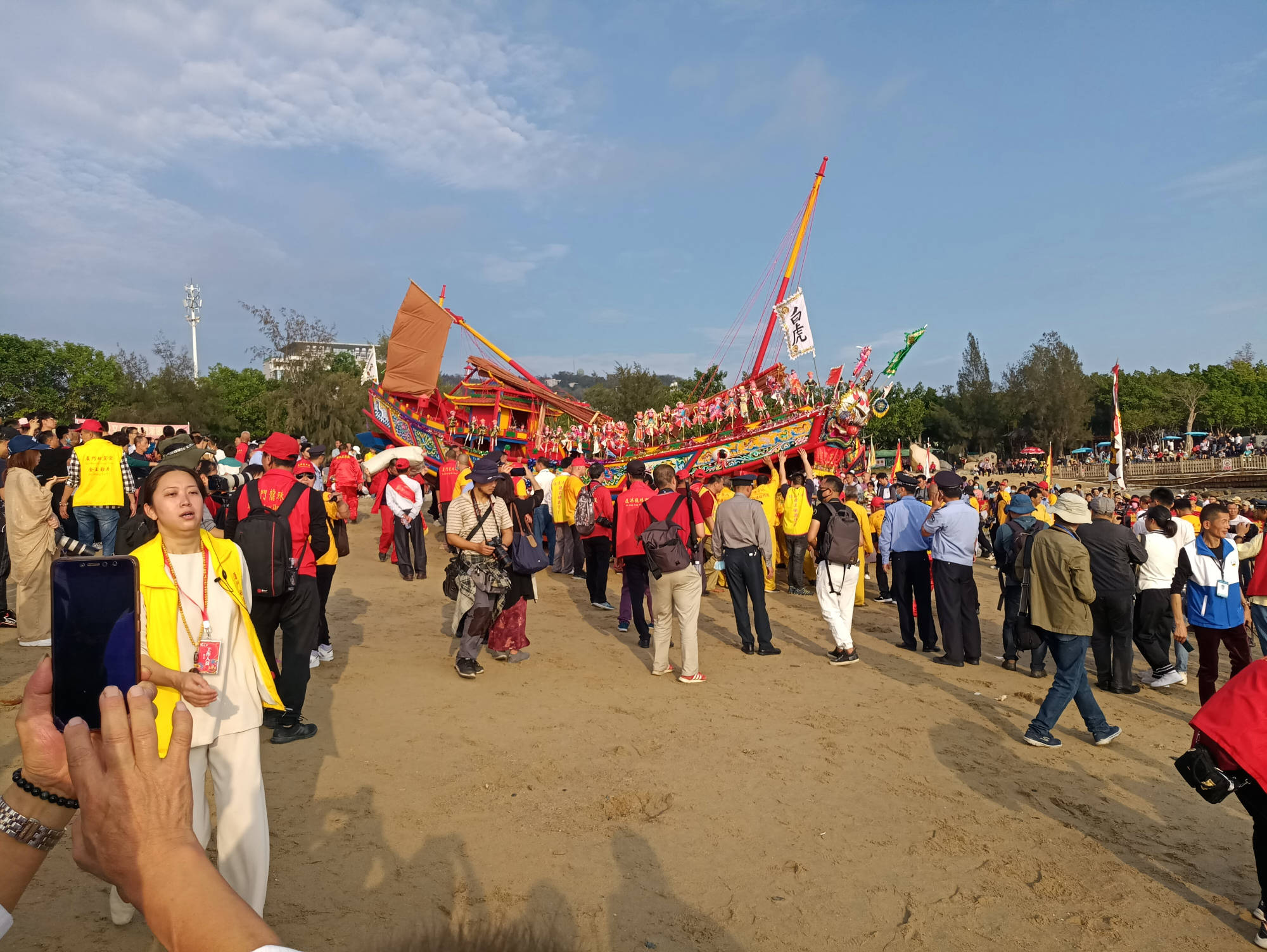 原创2020年厦门第十届厦港送王船活动成功举办延续渔港民俗文化