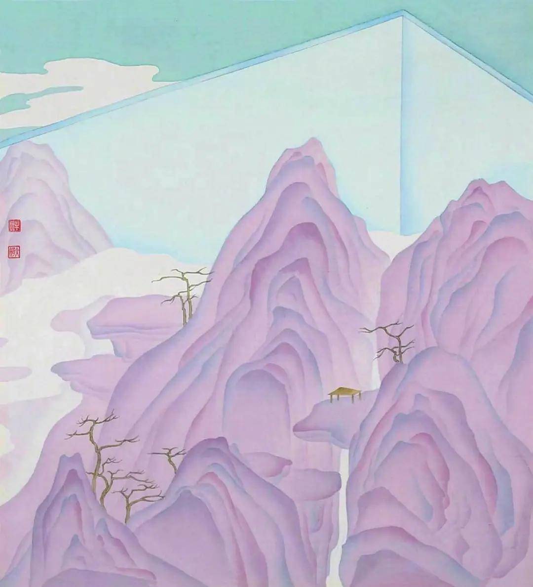 牛文娟 | 我的没骨山水画实践