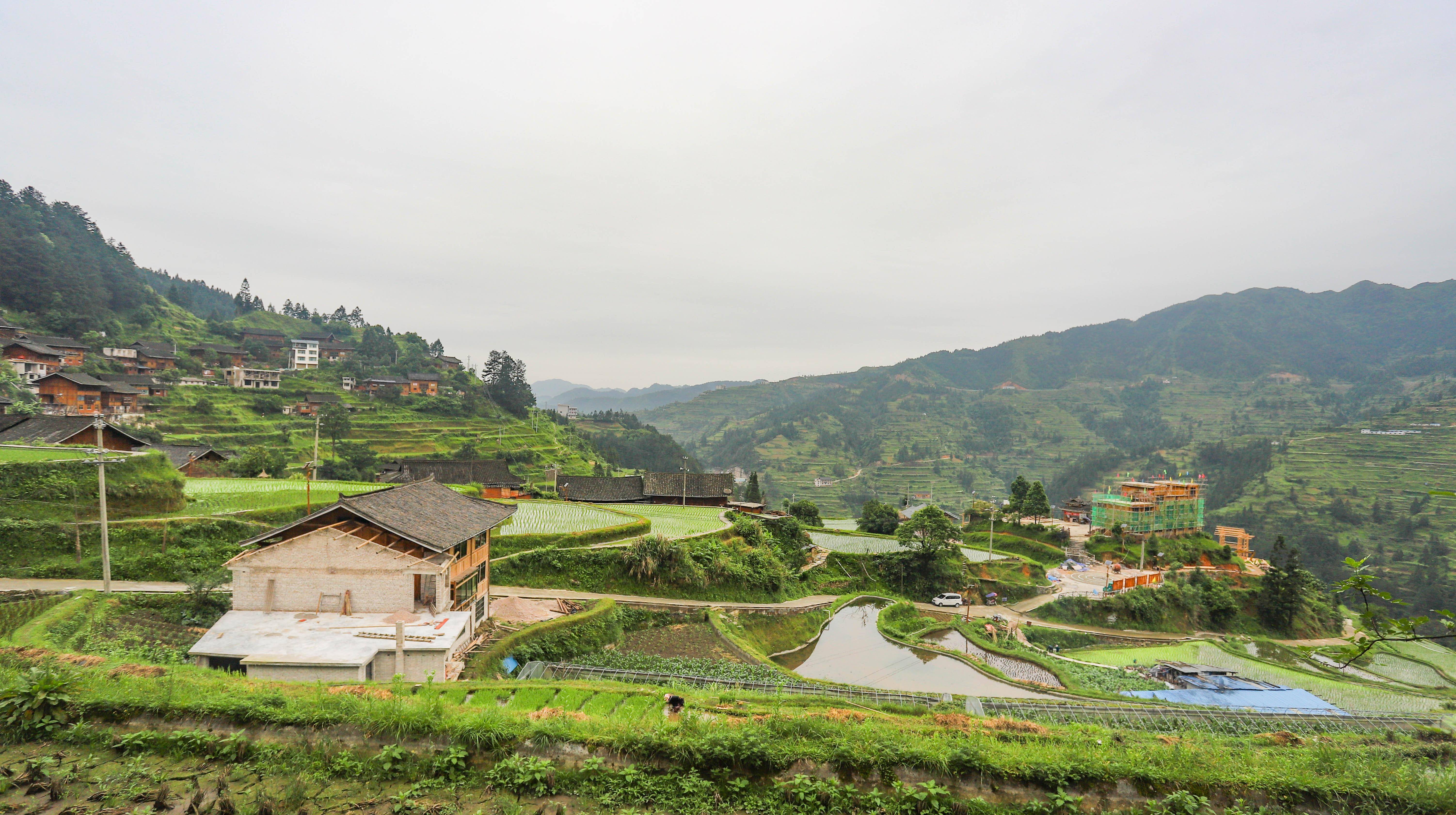 雷山县白岩村图片