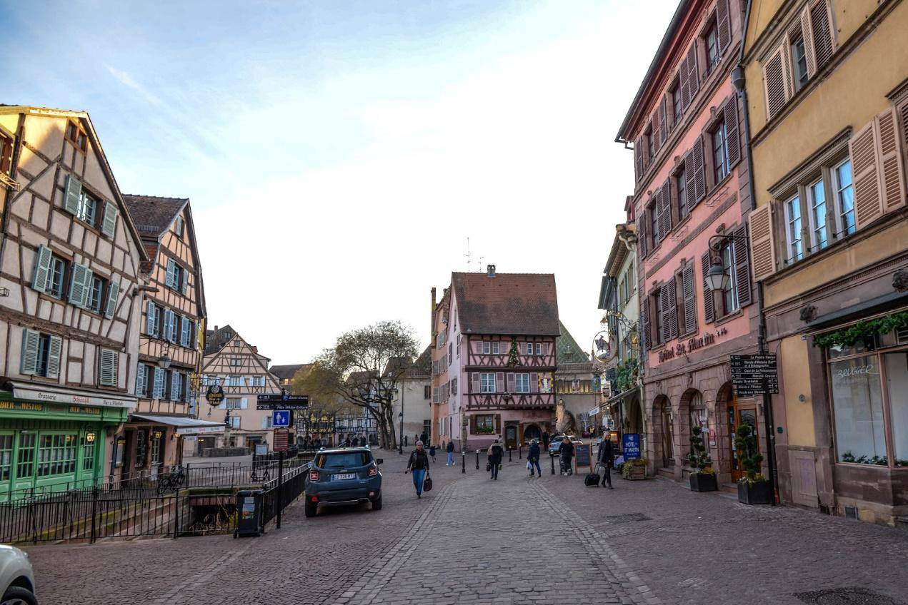 法国网红小镇科尔马,阿尔萨斯地区童话般的可爱小城